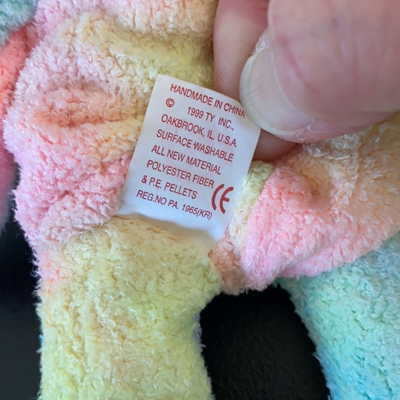 $5 SALE—Ty Groovy the Beanie Baby Bear - Picture 6 of 6